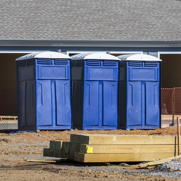 are there any restrictions on what items can be disposed of in the porta potties in Ada MI